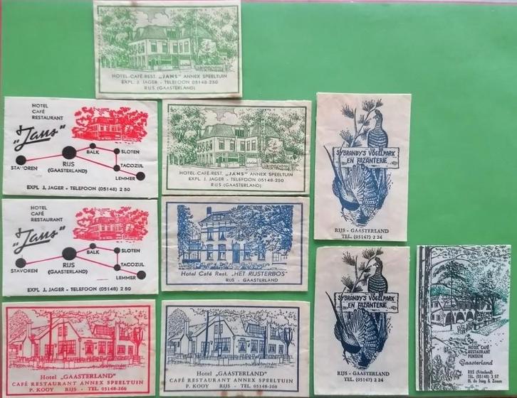 Rijs 13, Verzamelen, Suikerzakjes, Verzenden