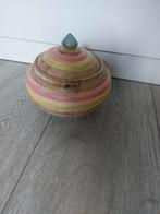 Mooi kleurig houten schaaltje, Ophalen of Verzenden, Zo goed als nieuw