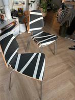 Set van 4 design stoelen Vilmar Ikea, Ophalen, Gebruikt, Overige kleuren, Vier