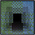 Almir Mavignier lithografie 1961 dumont art '71 opart, Ophalen of Verzenden