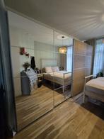 IKEA Wardrobe PAX with 4 sliding doors mirror glass, Huis en Inrichting, Kasten | Kledingkasten, Ophalen, 200 cm of meer, Zo goed als nieuw