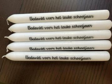 kaars met tekst beschikbaar voor biedingen