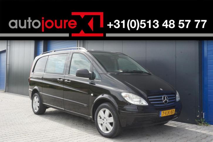 Mercedes-Benz Vito 120 CDI 320 Lang DC luxe | Origineel NL |, Auto's, Bestelauto's, Bedrijf, Te koop, ABS, Airconditioning, Alarm