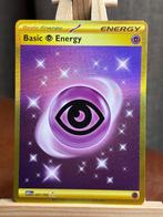 Basic psychic energy 207 mew 151 gold kaart, Ophalen of Verzenden, Zo goed als nieuw, Losse kaart, Foil