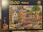 Vrijdag de 13e, Jan van Haasteren, 1500 stukjes, Ophalen of Verzenden, 500 t/m 1500 stukjes, Gebruikt, Legpuzzel