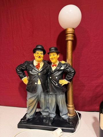 Laurel & Hardy Lamp - Unieke Hollywood Memorabilia beschikbaar voor biedingen