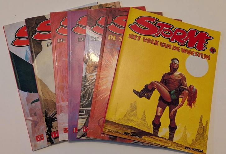 Stripboeken - Storm, Boeken, Stripboeken, Gelezen, Meerdere stripboeken, Ophalen of Verzenden