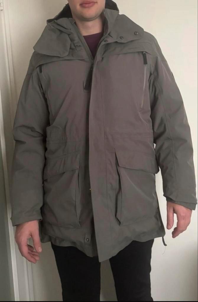 Heren Ski/Winterjas -20C, Kleding | Heren, Jassen | Winter, Gedragen, Overige maten, Grijs, Ophalen of Verzenden