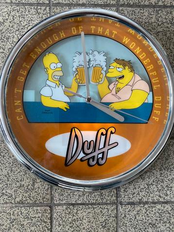 Homer Simpson klok Duff Beer beschikbaar voor biedingen