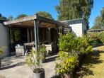 Prachtige overkapping met nieuwe golfplaten en bamboe, Tuin en Terras, Overkappingen, Ophalen, Zo goed als nieuw