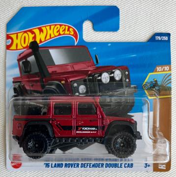 Hot Wheels '15 Land Rover Defender Double Cab Hotwheels beschikbaar voor biedingen