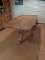 Eettafel Henders en Hazel 170x100, Huis en Inrichting, Tafels | Eettafels, Ophalen, Rechthoekig, Eikenhout, 50 tot 100 cm