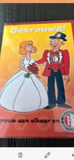 Trouwkaart Feyenoord, Ophalen of Verzenden, 1980 tot heden, Feest(dag)