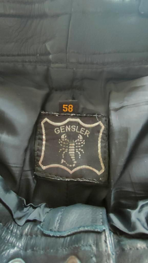 Gensler leren motorbroek maat 58, Motoren, Kleding | Motorkleding, Broek | leer, Heren, Tweedehands, Ophalen of Verzenden