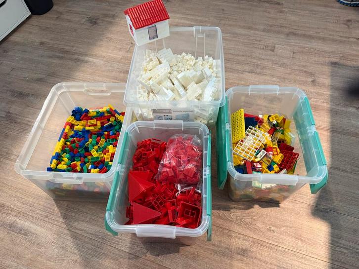 Bambino Bouwstenen - Gesorteerd!, Kinderen en Baby's, Speelgoed | Bouwstenen, Gebruikt, Overige merken, Ophalen