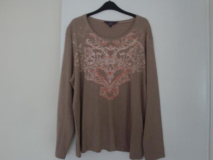 Maat 48. Nieuwe NAVIGAZIONE longsleeve met opdruk., Kleding | Dames, T-shirts, Nieuw, Maat 46/48 (XL) of groter, Overige kleuren
