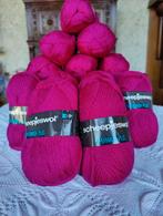 26 x 80 = 2080m fuchsia 100% wol Scheepjeswol nld 5, Ophalen of Verzenden, Nieuw, Breien of Haken, Wol of Garen