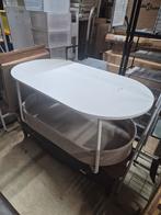 Nieuwe salontafel met opbergmand - 100x55x45 cm, Ophalen of Verzenden, Nieuw
