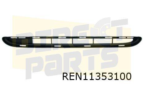 Renault Clio III (2/09-1/13) (phase II ) grille (in voorbump, Auto-onderdelen, Carrosserie en Plaatwerk, Bumper, Renault, Voor