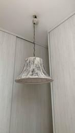 Mooie rustiek hardhouten hanglamp, Huis en Inrichting, Lampen | Hanglampen, Ophalen, Zo goed als nieuw, 50 tot 75 cm