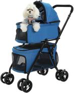 Pet Stroller Buggy - Hondenwagen - Hondenbuggy - Inklapbaar, -, Verzenden, -, Nieuw