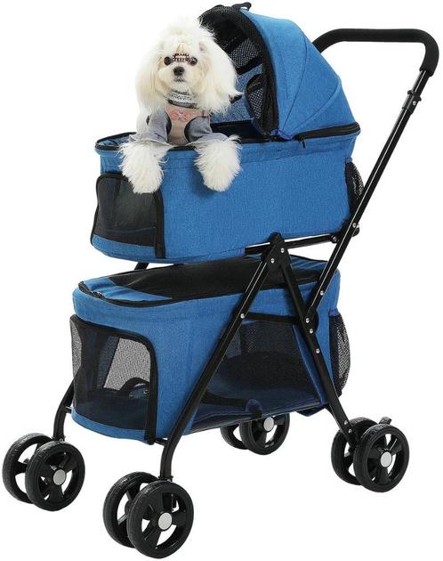 Pet Stroller Buggy - Hondenwagen - Hondenbuggy - Inklapbaar, Hobby en Vrije tijd, Overige Hobby en Vrije tijd, Nieuw, Verzenden