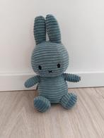 Knuffel Nijntje miffy konijn rib corduroy green groen L1263, Ophalen of Verzenden, Zo goed als nieuw, Konijn