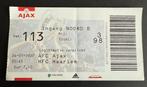 Voetbal Ticket / Toegangskaart AJAX - HFC HAARLEM 24-01-2007, Verzamelen, Ophalen of Verzenden, Zo goed als nieuw, Ajax, Overige typen