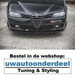 Alfa Romeo 156 Facelift Spoiler Voorspoiler Lip Splitter, Verzenden