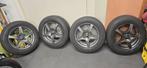 Citroen C4 lichtmetalen velgen met winterbanden, Auto-onderdelen, Banden en Velgen, Ophalen, 15 inch, Banden en Velgen, Winterbanden