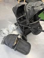 Duo kinderwagen Deryan, Ophalen, Zo goed als nieuw, Combiwagen, Met reiswieg