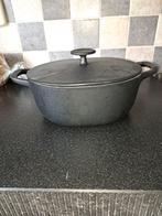 Gietijzeren pan, Huis en Inrichting, Ophalen, Zo goed als nieuw, Gietijzer, Koekenpan of Braadpan