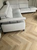 Luxe Hoekbank met Motor - Ecru - 310x260cm, Huis en Inrichting, Banken | Bankstellen, Ophalen, Gebruikt, Hoekbank, 300 cm of meer