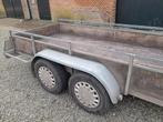 Nette tandemas aanhanger 300x130, Ophalen, Gebruikt