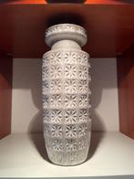 1960 Grote Scheurich Keramische Vaas | Prisma Decor Grijs., Overige kleuren, Aardewerk of Porselein, Ophalen of Verzenden, Zo goed als nieuw