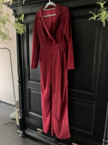 Nieuwe Bordeaux Jumpsuit - Maat XL beschikbaar voor biedingen