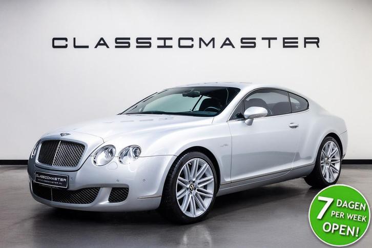 Bentley Continental GT 6.0 W12 Speed Fiscale waarde € 22.0, Auto's, Bentley, Bedrijf, Te koop, Continental, 4x4, ABS, Airbags