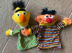 2 handpoppen Bert en Ernie, Gebruikt, Ophalen of Verzenden