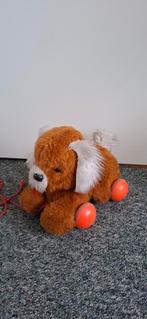 Vintage Loophondje Knuffel, Ophalen, Gebruikt, Hond