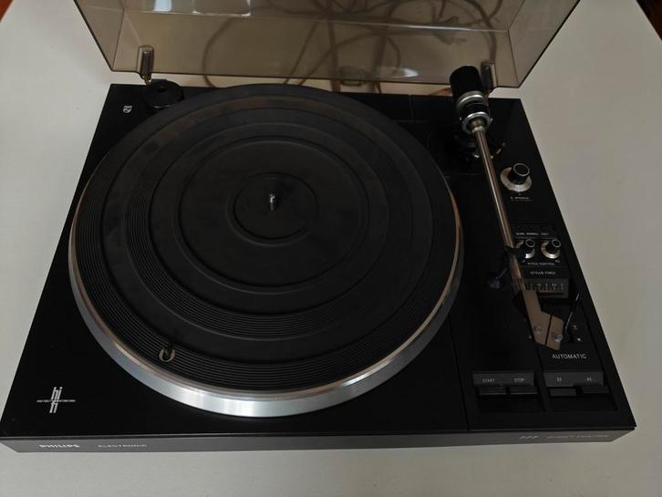 Philips 777 Platenspeler - Direct Control, Audio, Tv en Foto, Platenspelers, Gebruikt, Platenspeler, Philips, Pitch-regelaar, Automatisch