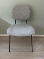 2 stoelen eettafel grijs/taupe, Huis en Inrichting, Stoelen, Ophalen of Verzenden, Zo goed als nieuw, Grijs