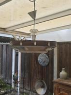 UFO Hanglamp Jaren 70, Huis en Inrichting, Lampen | Hanglampen, Ophalen, Gebruikt, Vintage, Glas