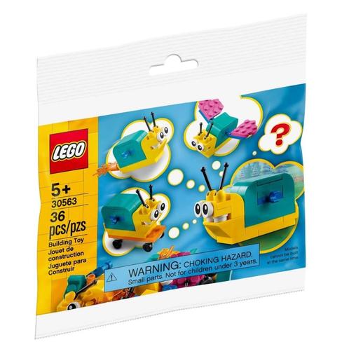 LEGO Classic 30563 Bouw je eigen Slak met Superkrachten, Kinderen en Baby's, Speelgoed | Duplo en Lego, Nieuw, Lego, Complete set