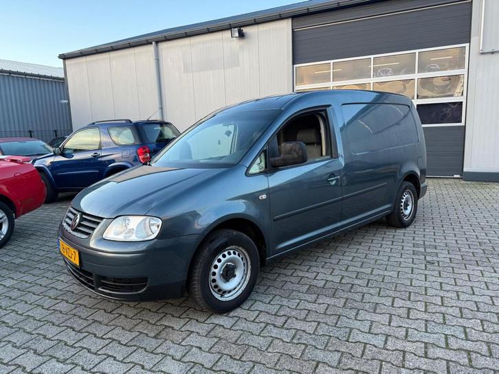 Volkswagen Caddy 1.9 TDI Maxi Lang 2009 L2 Airco, Auto's, Bestelauto's, Bedrijf, Te koop, ABS, Airconditioning, Boordcomputer