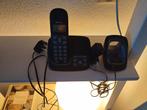 Oude vaste telefoon met toebehoren, Ophalen, Gebruikt, 1 handset