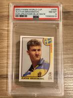 Zlatan Ibrahimovic 2002 Panini World Cup Sticker PSA 8, Ophalen of Verzenden, Zo goed als nieuw, Sticker