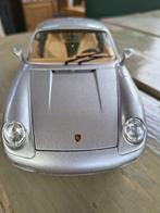 Porsche 911 grijs 1 : 18 mooi Bburago, Ophalen of Verzenden, Zo goed als nieuw, Auto, Bburago