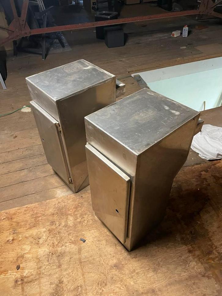 rvs brievenbussen voor hekpoeren, Tuin en Terras, Brievenbussen, Nieuw, Wandbrievenbus, Rvs, Inbouw, Ophalen of Verzenden