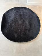 Vloerkleed zwart diameter 140 cm. Nieuw., Zwart, Rond, Nieuw, Ophalen of Verzenden