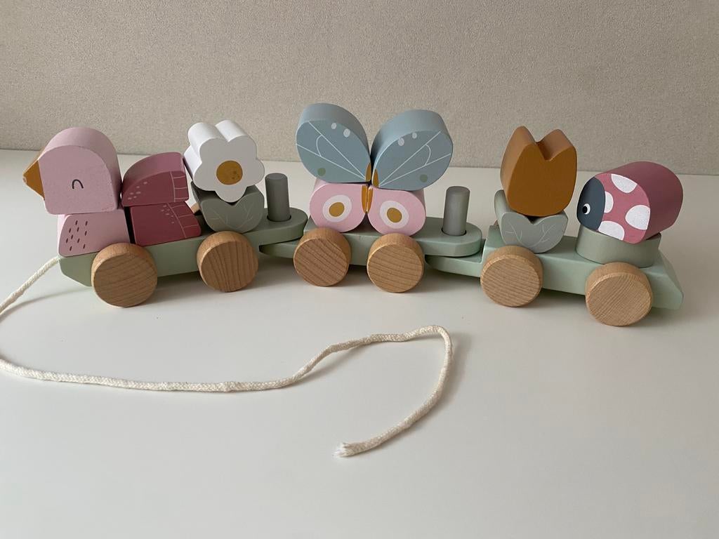 Little dutch blokken trein, Ophalen of Verzenden, Zo goed als nieuw